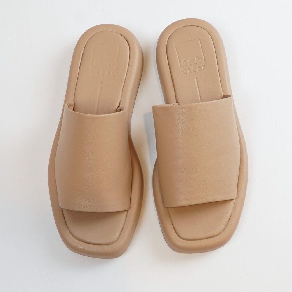 Dolce Vita Rosco Slide Sandals Cafe Brown Beige - Size 9.5 - NWOB - Picture 2 of 7